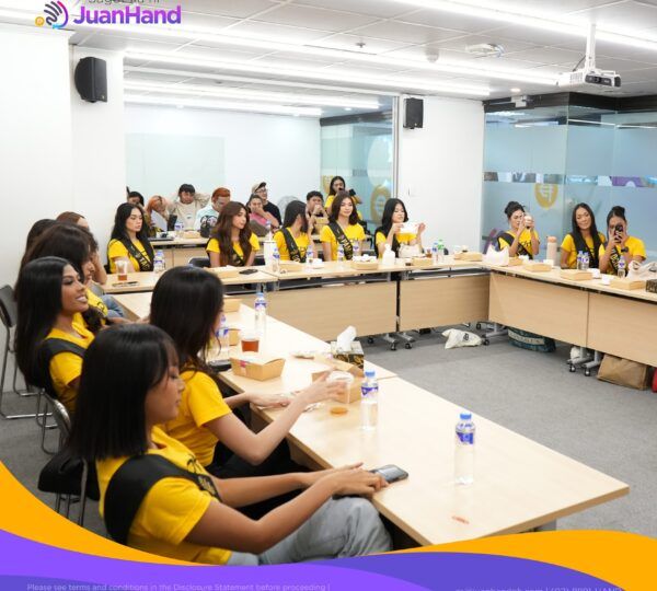 Ms. Grand International Philippines 2025 candidates in JuanHand HQ.