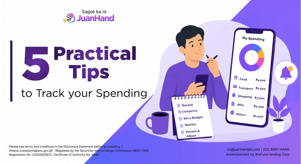 5 Practical Tips to Track your Spending