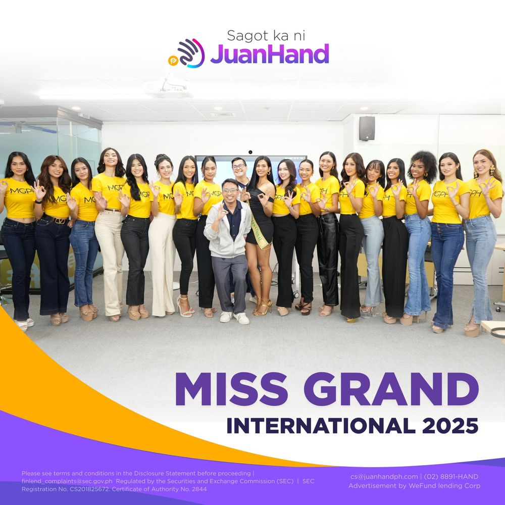 Miss Grand International Philippines 2025 x JuanHand