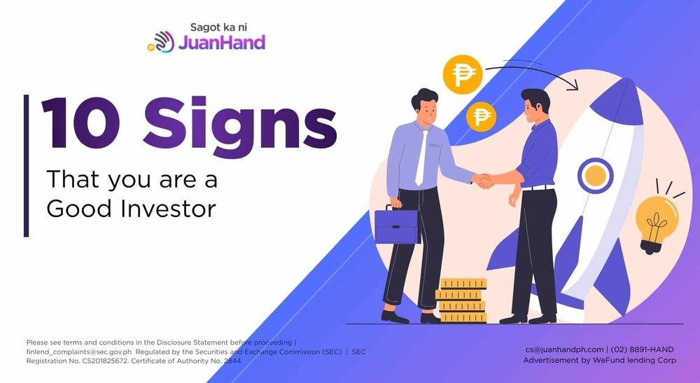 10 Signs That you are a Good Investor