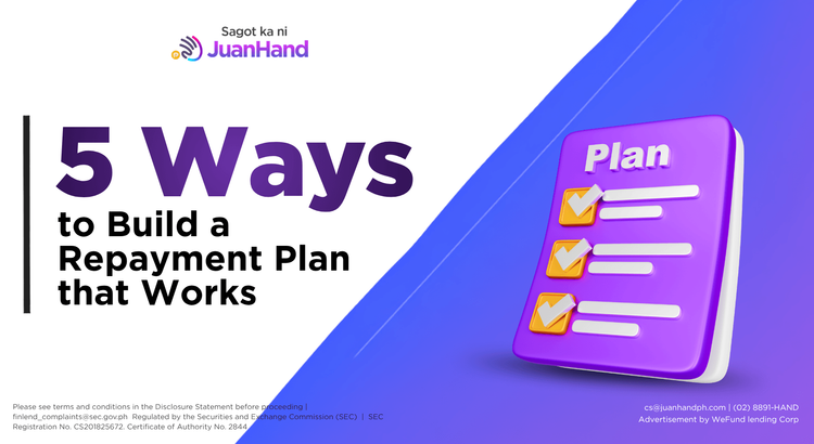 5 Ways to Build a Repayment Plan That Works