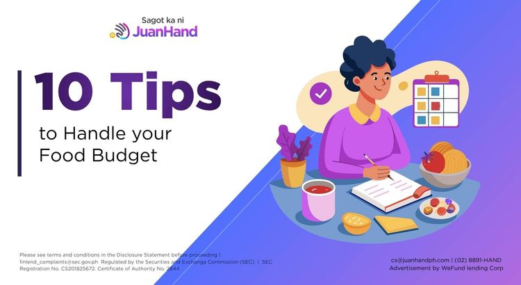 If you need a Helping Hand, here are some helpful tips to manage your food budget